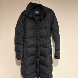 Patagonia Women's Long Black Puffer